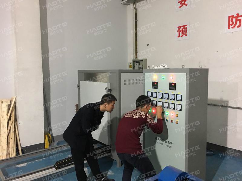 鄭州臺車爐客戶案例